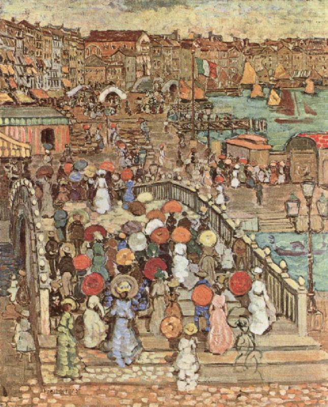 Ponte della Paglia, Maurice Prendergast